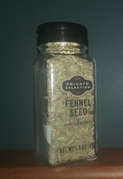 Picture of fennel seeds